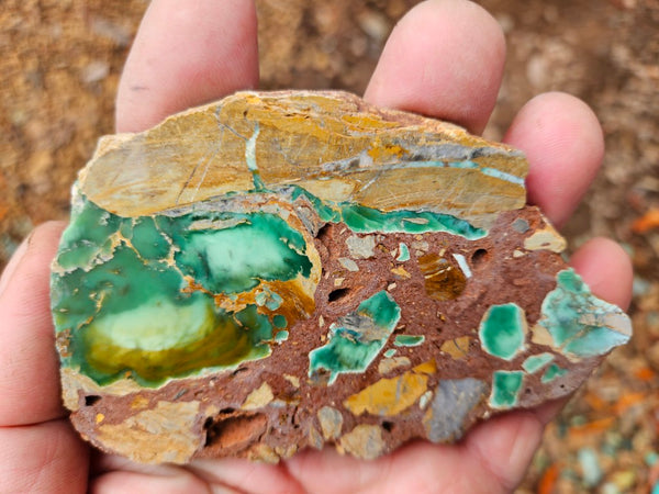 Variscite Polished Slab.  VP 305