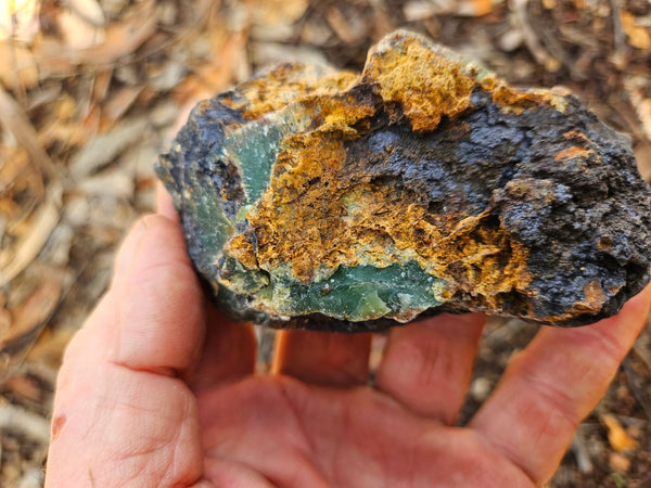 Polished  Chrysoprase  CH497