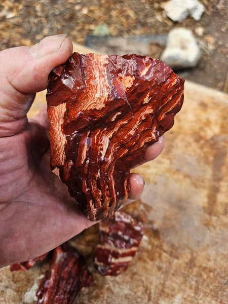 Snakeskin Jasper rough.  SSR 175