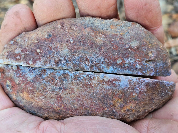 Polished Pilbara Agate pair PA226