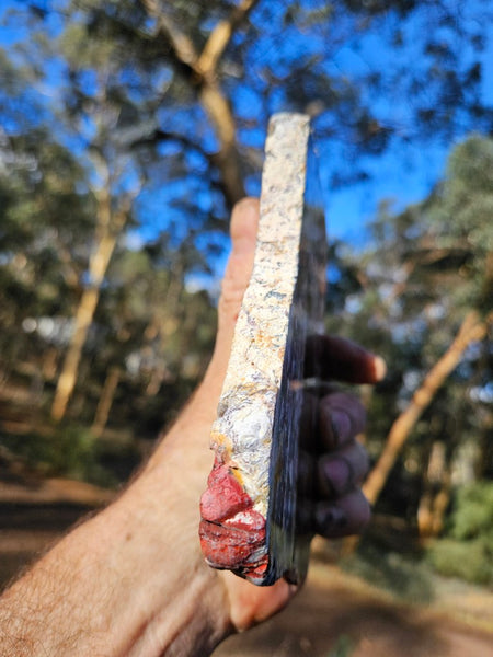 Polished Killaloe Opal slab KO137