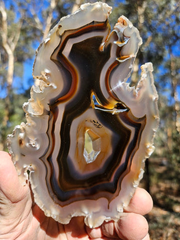 Polished Brazilian Agate . BA116