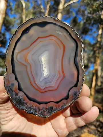 Polished Brazilian Agate . BA114