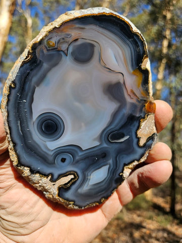 Polished Brazilian Agate . BA113