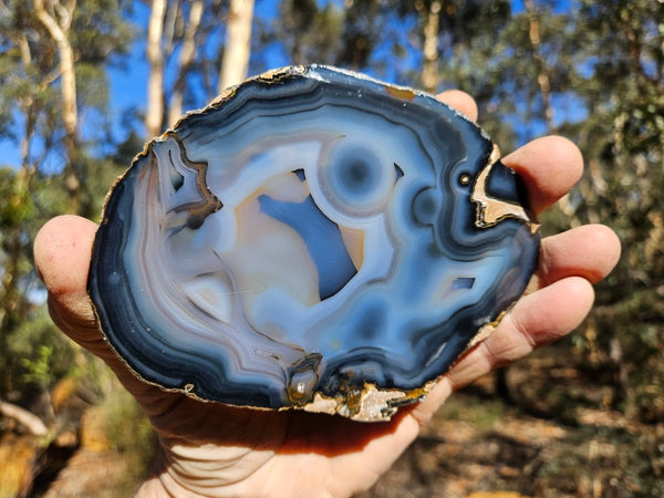 Polished Brazilian Agate . BA113