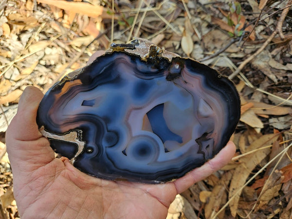 Polished Brazilian Agate . BA113