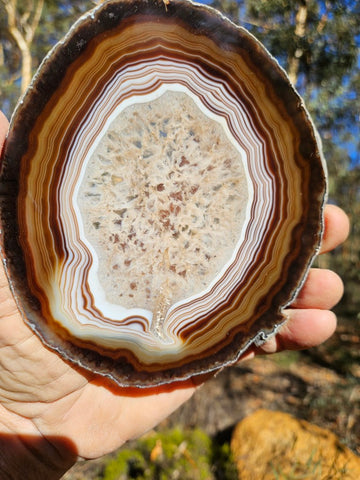 Polished Brazilian Agate . BA111