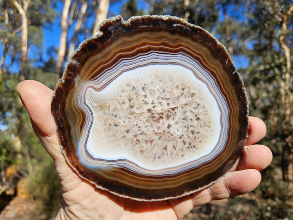 Polished Brazilian Agate . BA111