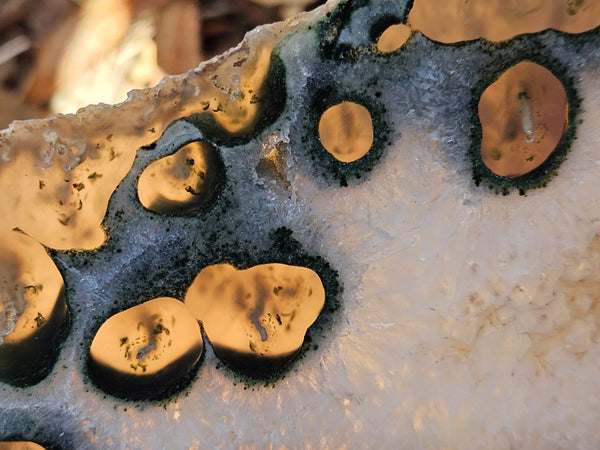 Polished Brazilian Agate . BA103.