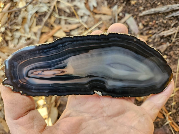 Polished Brazilian Agate . BA104.