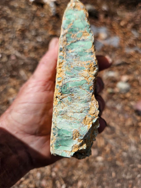 Variscite rough. VR616