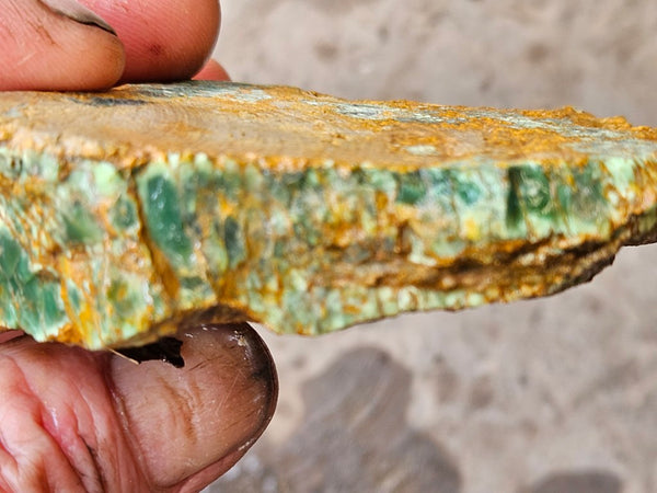 Variscite rough. VR618