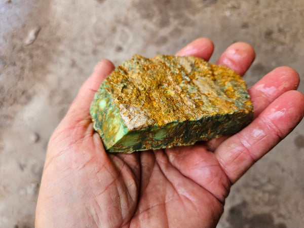 Variscite rough. VR618