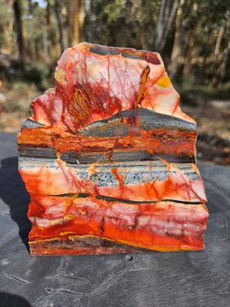 Sunset Jasper polished display specimen SU202