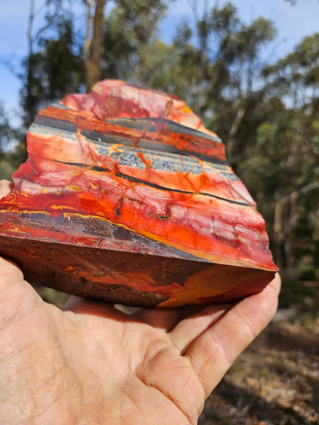 Sunset Jasper polished display specimen SU202