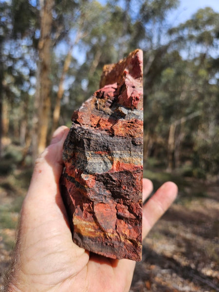 Sunset Jasper polished display specimen SU202