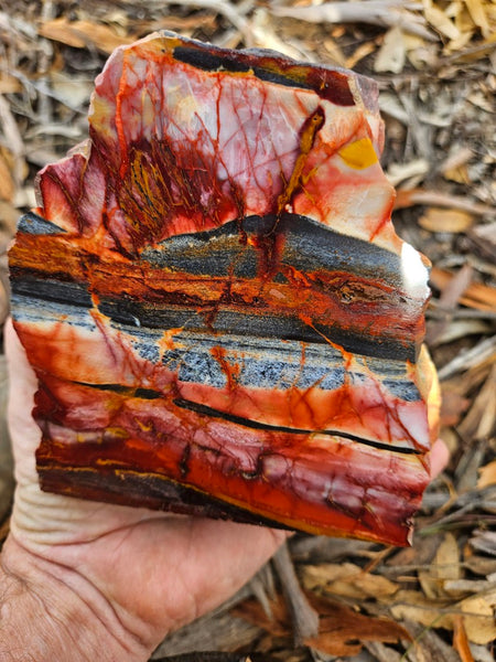 Sunset Jasper polished display specimen SU202