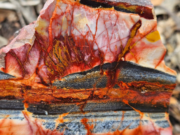 Sunset Jasper polished display specimen SU202