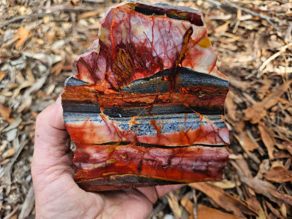 Sunset Jasper polished display specimen SU202