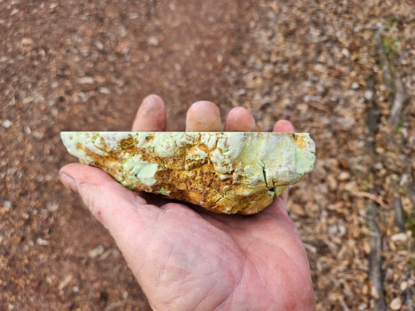 Polished Lime Magnesite . MAP223