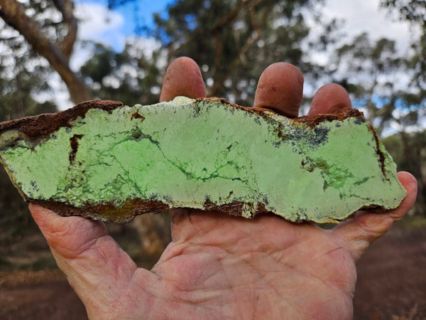 Polished Magnesite slab. MAP224