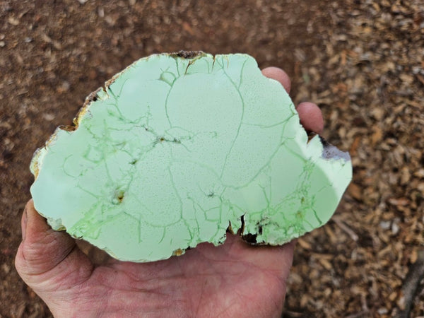 Polished Magnesite slab. MAP225