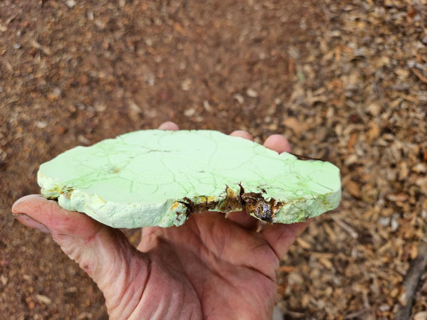 Polished Magnesite slab. MAP225