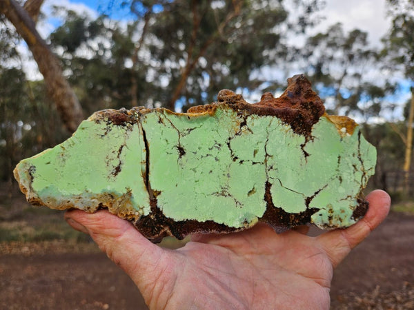Polished Magnesite slab. MAP226