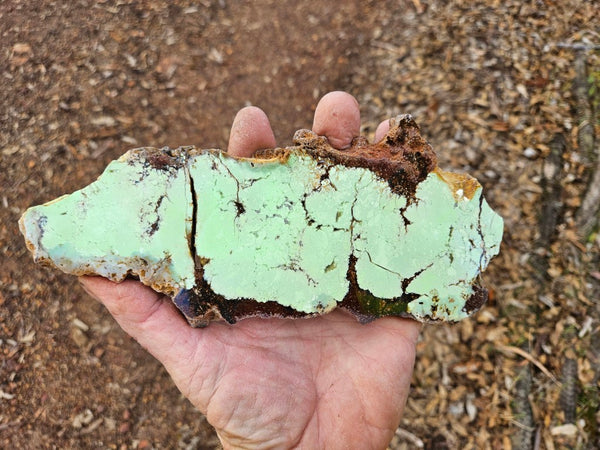 Polished Magnesite slab. MAP226