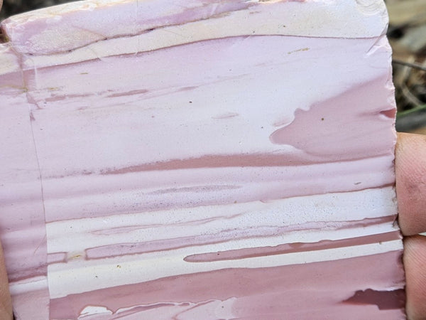 Polished Pink Opal  slab POP213