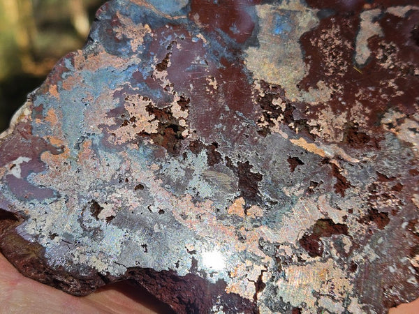 Polished De Grussa copper ore slab CO153