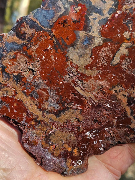 Polished De Grussa copper ore slab CO153