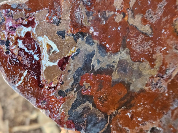 Polished De Grussa copper ore slab CO153