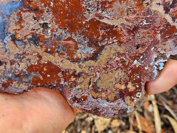 Polished De Grussa copper ore slab CO153