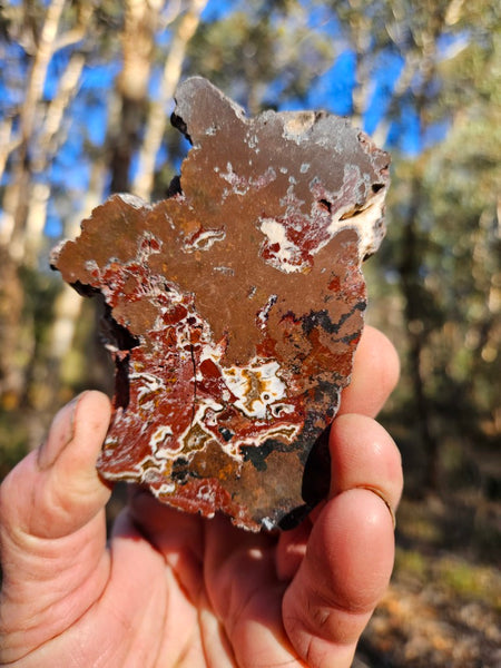 Polished De Grussa copper ore slab CO152