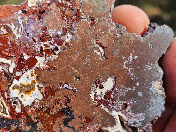 Polished De Grussa copper ore slab CO152