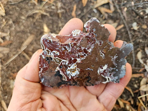 Polished De Grussa copper ore slab CO152
