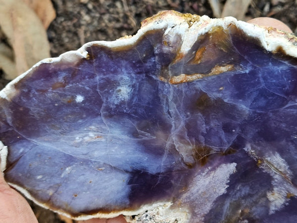 Purple Chalcedony  PU172