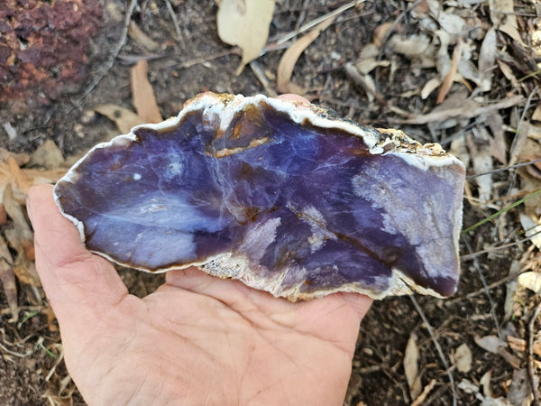 Purple Chalcedony  PU172