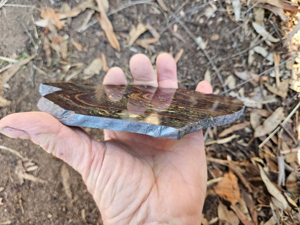 Polished Tiger Iron slab TI404