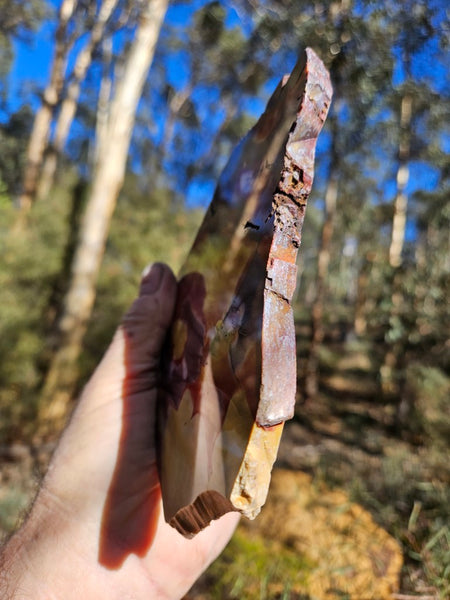 Polished  Mookaite slab MK592