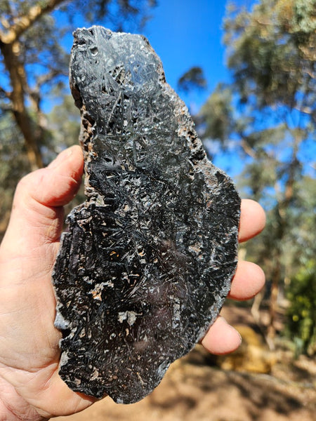 Reticulated Hematite slab HEM151