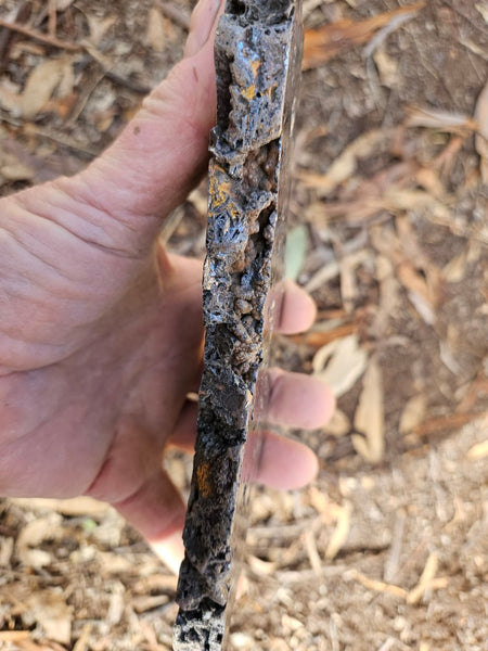 Reticulated Hematite slab HEM151