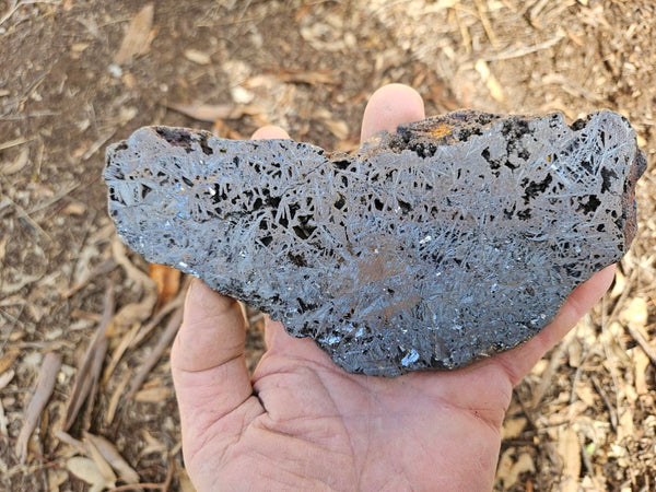 Reticulated Hematite slab HEM151