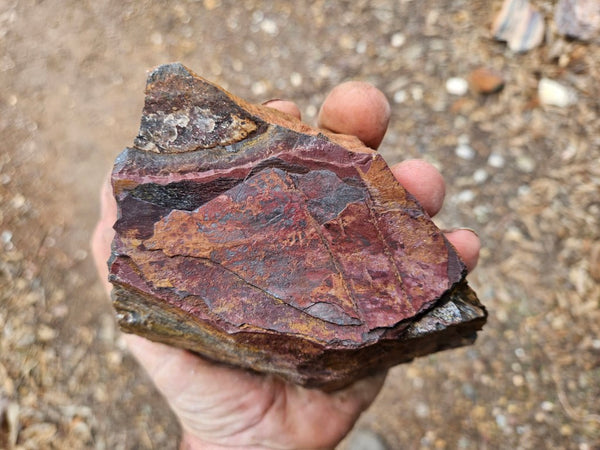 Tiger Iron rough rock TIR192