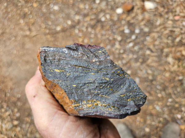 Tiger Iron rough rock TIR192