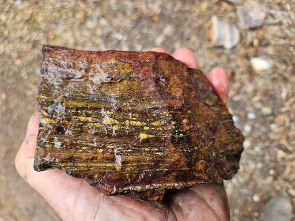 Tiger Iron rough rock TIR192