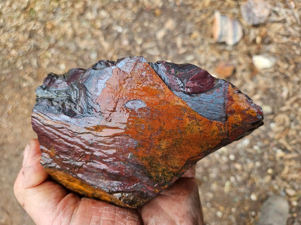 Tiger Iron rough rock TIR192
