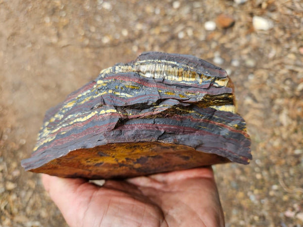 Tiger Iron rough rock TIR191