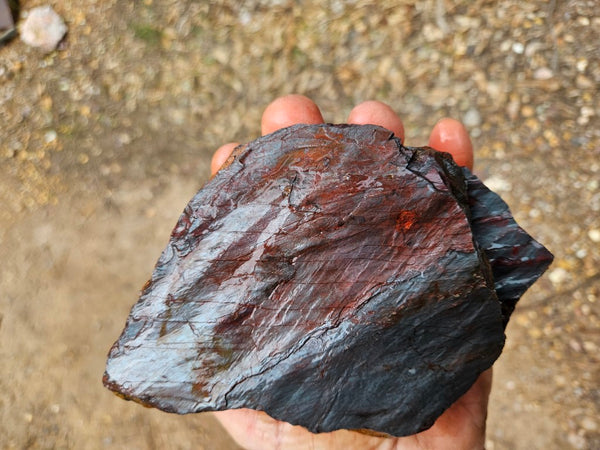 Tiger Iron rough rock TIR191